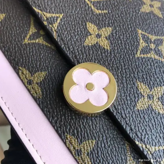 Affordable LOUIS FLORE CHAIN WALLET VUITTON 0608